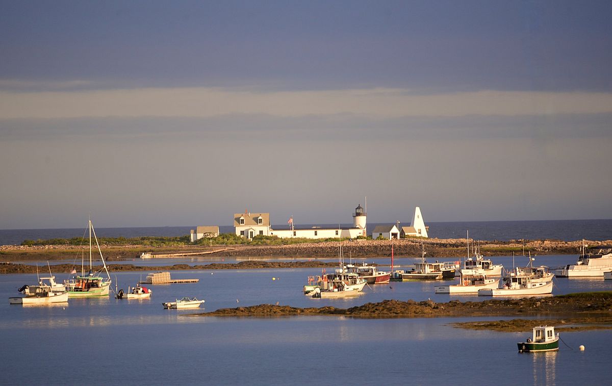 An Inspiring View of Cape Porpoise Harbor: Photo by Robert Dennis