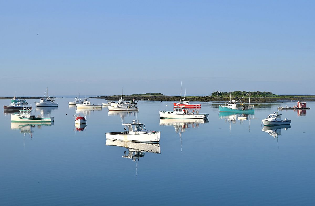 A Day of Reflection in Cape Porpoise: Photo by Robert Dennis