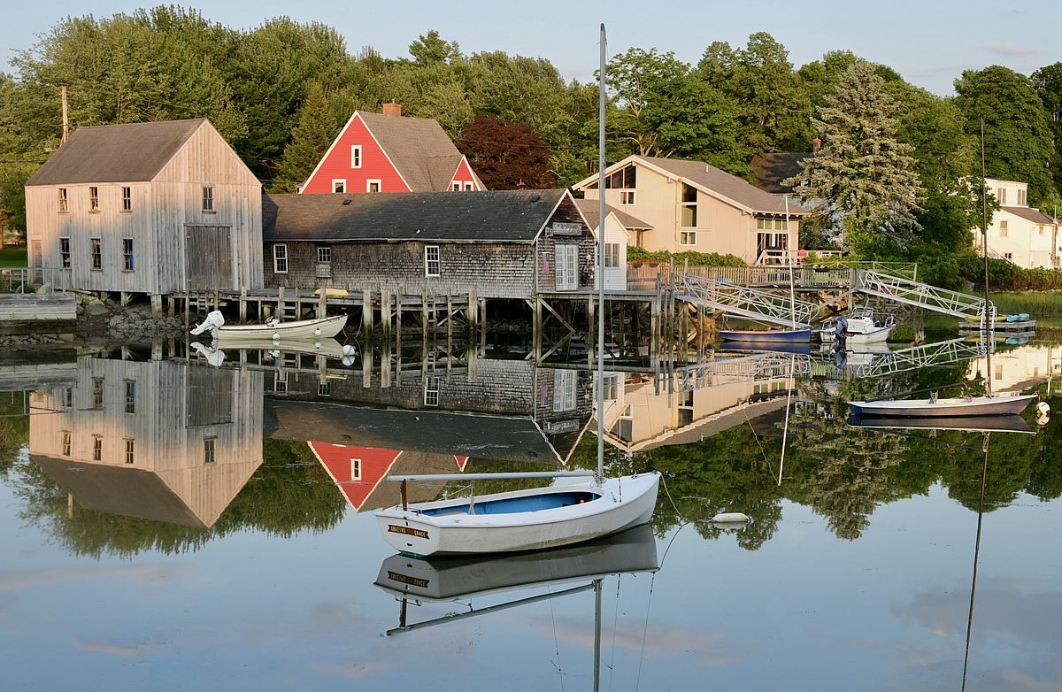A Summer’s Day in Cape Porpoise: Photo by Robert Dennis