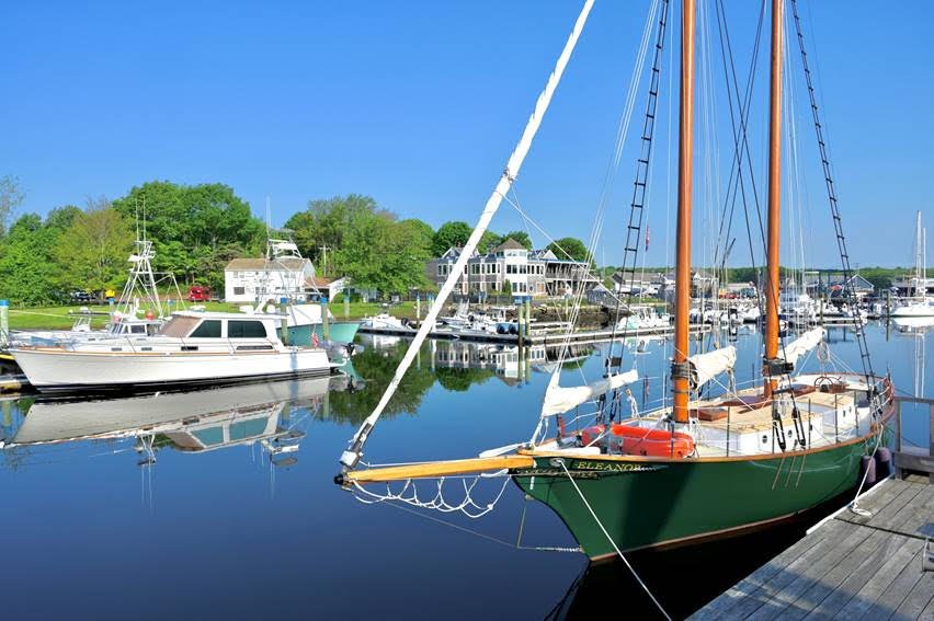 A Happy Scene on the Kennebunk River