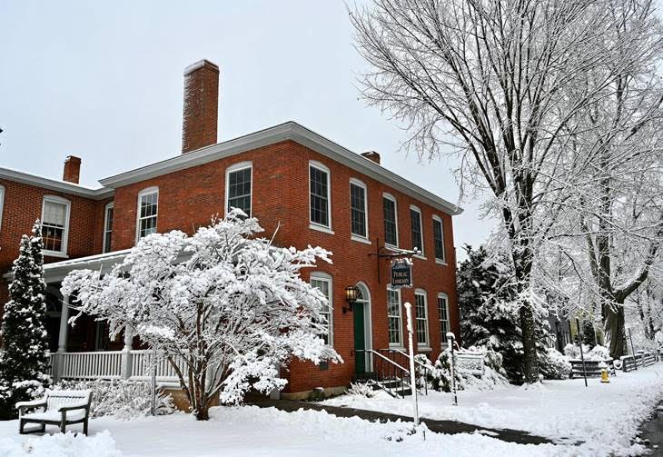 The Louis T. Graves Memorial Public Library: Photo by Robert Dennis