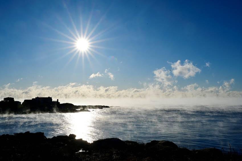 Walker’s Point on a Cold Winter’s Day: Photo by Robert Dennis