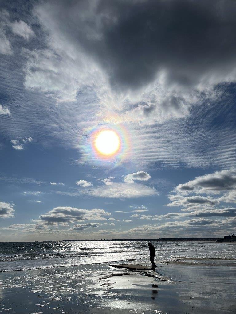 Hoping for Calmer Seas & Lower Tides: Photo by Rebecca Roberts
