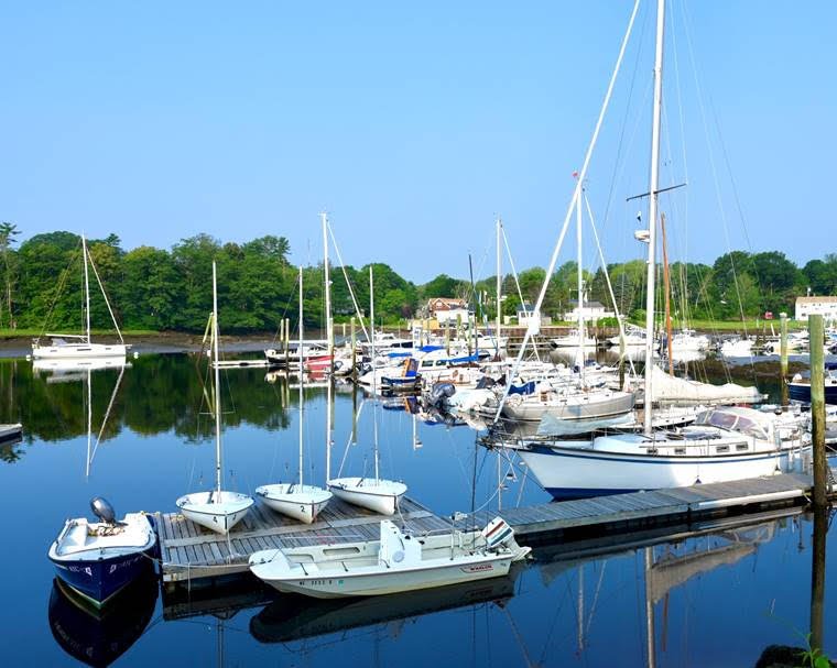 Living the Good Life on the Kennebunk River: Photo by Robert Dennis